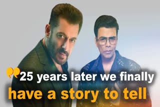 Karan Johar shares interesting trivia from Kuch Kuch Hota Hai as he extends birthday wish to Salman Khan, hints at reunion after 25 years