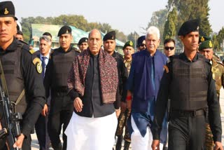 Rajnath Singh reached jammu