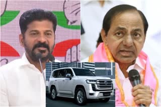 KCR BOUGHT 22 LAND CRUISERS IN THE HOPE OF BECOMING CM AGAIN REVANTH REDDY