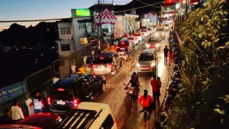 Mussoorie Traffic Jam