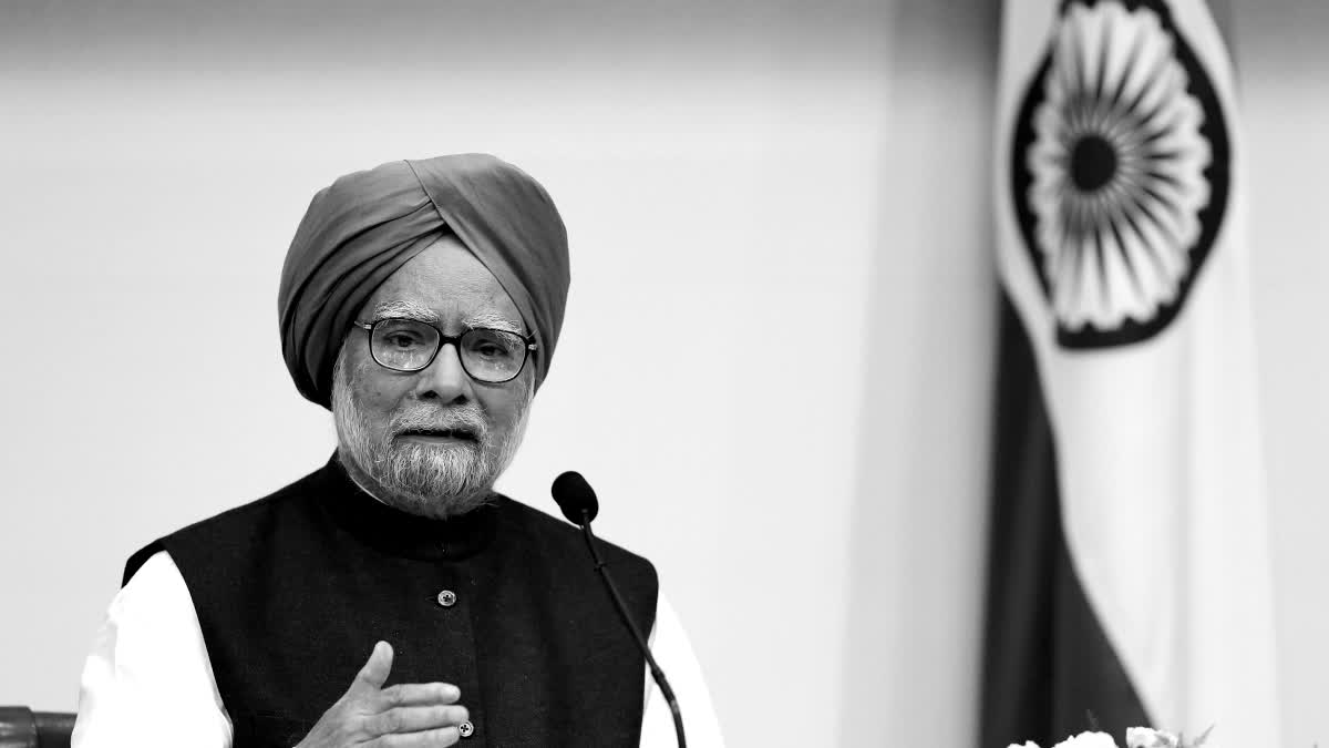 MANMOHAN SINGH PASSES AWAY