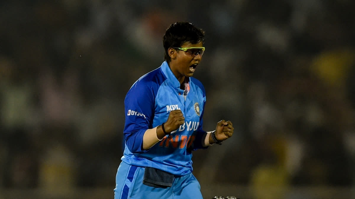 Deepti became the first Indian and overall second woman cricketer to take two six-wicket hauls in ODIs after South Africa's Sune Luus.