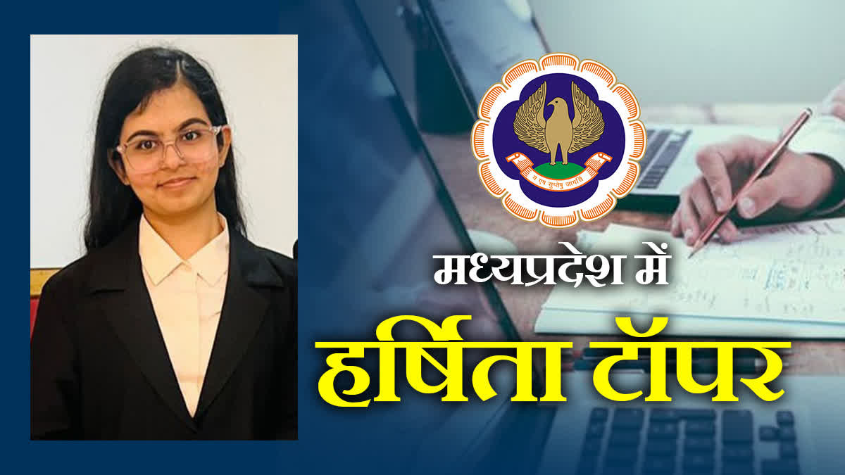 HARSHITA PARWANI TOPPED IN MP