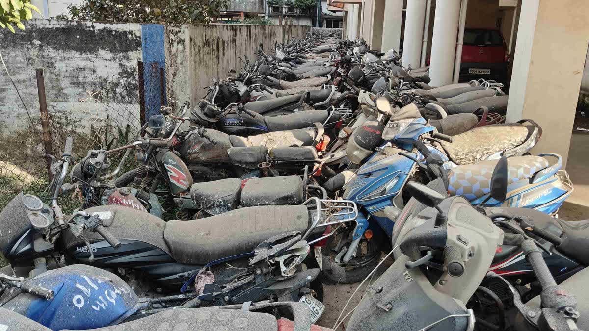 Patrolling with seized vehicles