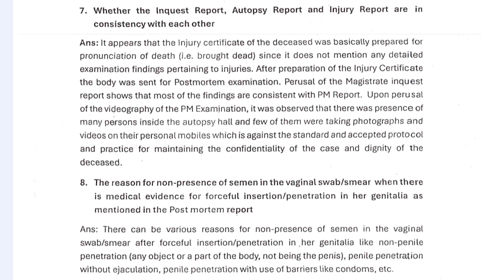 RG KAR DOCTOR RAPE AND MURDER CASE