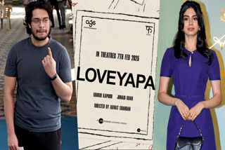 Junaid Khan and Khushi Kapoor's Film Titled Loveyapa