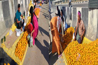 Baksa market has become a tributary of Bhutan's oranges