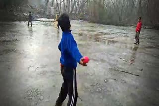 KASHMIR POND IN WINTER