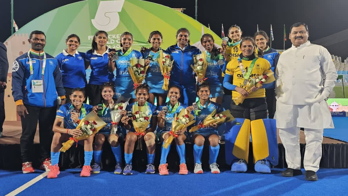 Hockey India announced a cash award of Rs three lakhs to each player and Rs 1.5 lakhs to each of the support staff, as the team ended as runners-up.