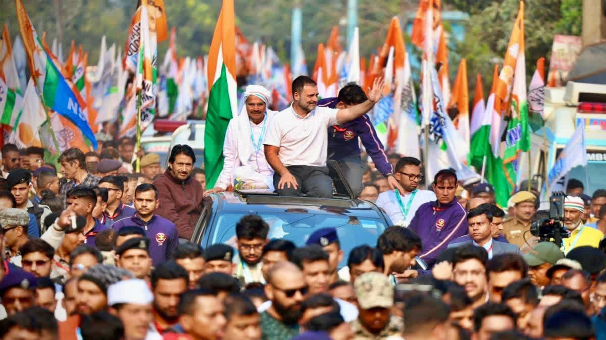 Rahul Gandhi resumes march from West Bengal's Jalpaiguri