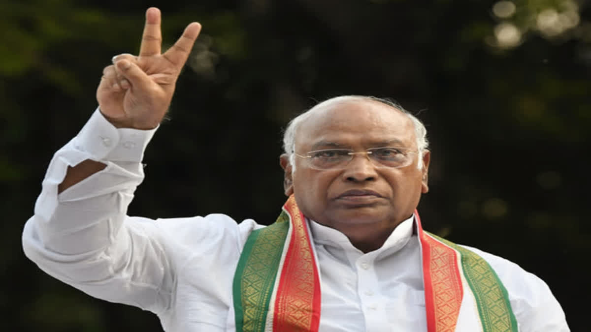 Congress president Mallikarjun Kharge