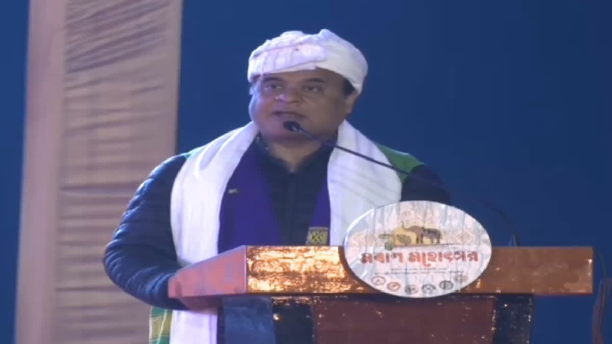 Assam Chief Minister Himanta Biswa Sarma (Source: Screen grab of video shared by X@himantabiswa)