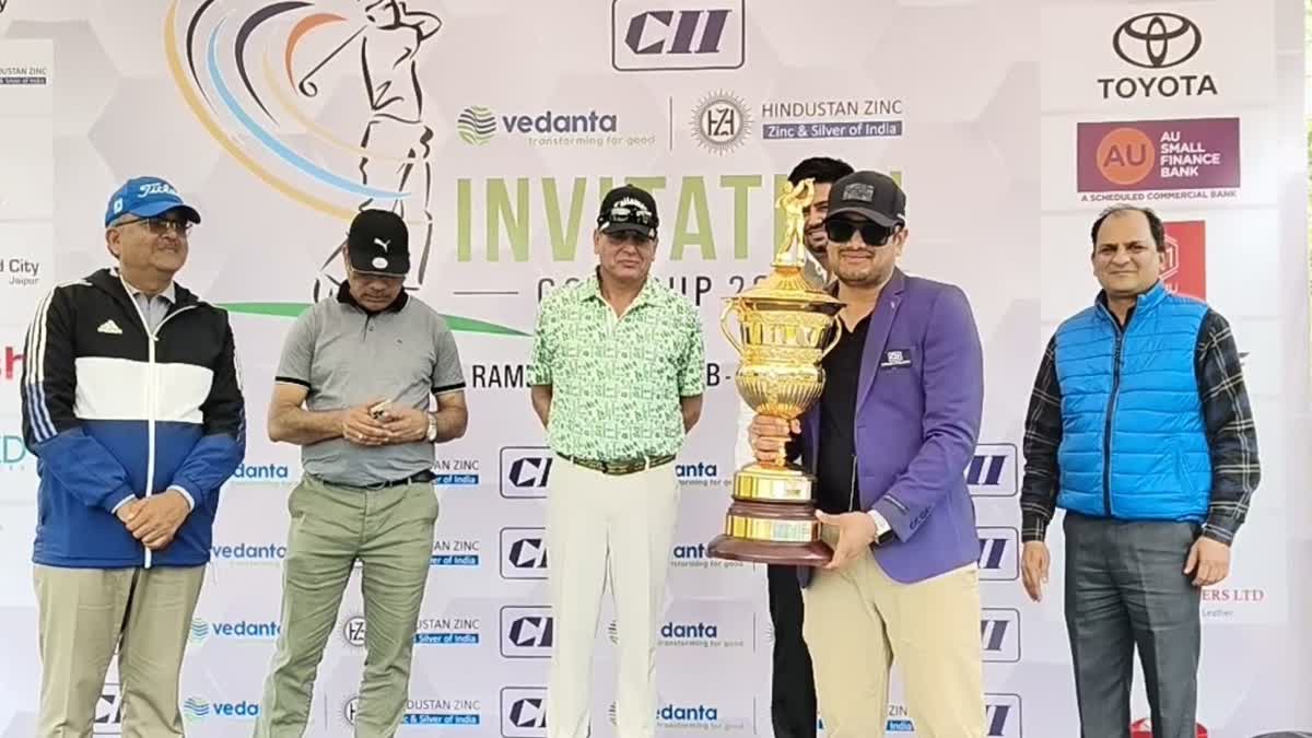 Vibhor Agarwal became best golfer