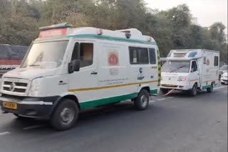 death of patients increases due to 108 ambulance delay