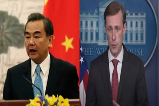 Chinese Foreign Minister Wang Yi met America's National Security Advisor Jake Sullivan (file photo)