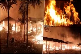 Major fire guts several houses in Baksa