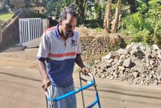 Vishnu Ponnappan Disability Pension  വിഷ്‌ണു പൊന്നപ്പൻ പെന്‍ഷന്‍  വികലാംഗ പെന്‍ഷന്‍ മുടങ്ങി  Kerala Disability Pension