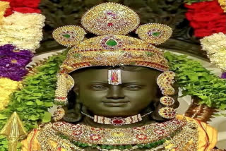 A crown worth Rs 11 crore made diamonds waiting to be decorated on Ramlala head Ayodhya