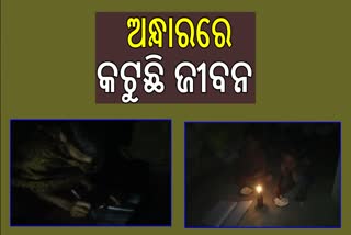 ଅନ୍ଧାରରେ ଦିନ କାଟୁଛନ୍ତି ଶୁଆପାବଲି ଗ୍ରାମବାସୀ