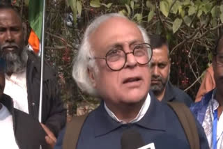 Congress leader Jairam Ramesh (Source: Screen gran from video shared by ANI)