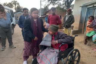 Disabled youth need help in Dumka