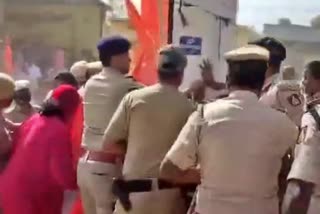 Karnataka village tense