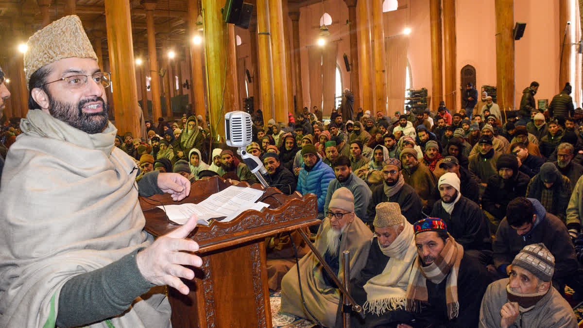 Kashmir's leading priest and chairman of Hurriyat Conference, Mirwaiz Umar Farooq, is currently camping in New Delhi after concerns among Muslims over the proposed amendments to Wakf Act.  Mirwaiz and other religious leaders of the Muttahida Majlis Ulema (MMU), an amalgam of 45 Muslim religious bodies, met the chairman of Joint Parliamentary Committee (JPC) on January 24 and submitted six point memorandum which showed their concerns about the proposed amendments to Wakf Act.