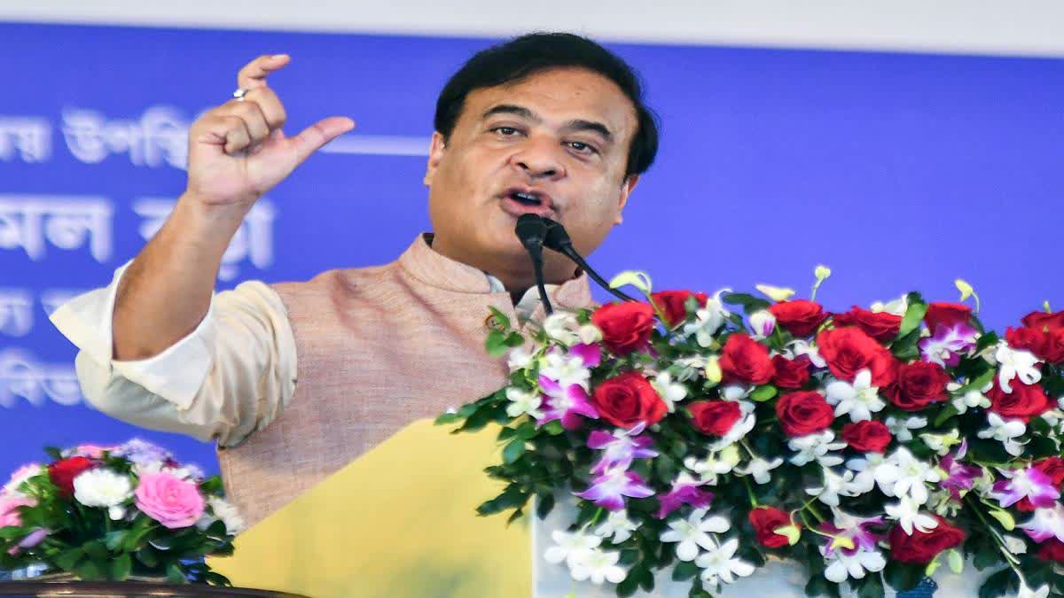 A file photo of Assam CM Himanta Biswa Sarma.