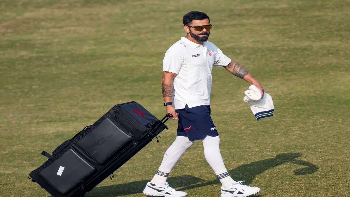 Virat Kohli Arrives In Porsche For Ranji Practice