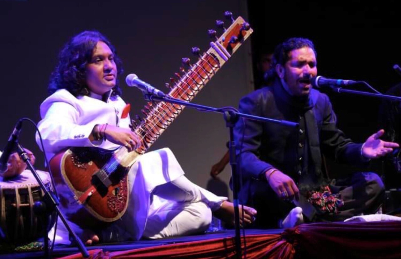 Khan is a ninth generation artist from the respected Sikar gharana