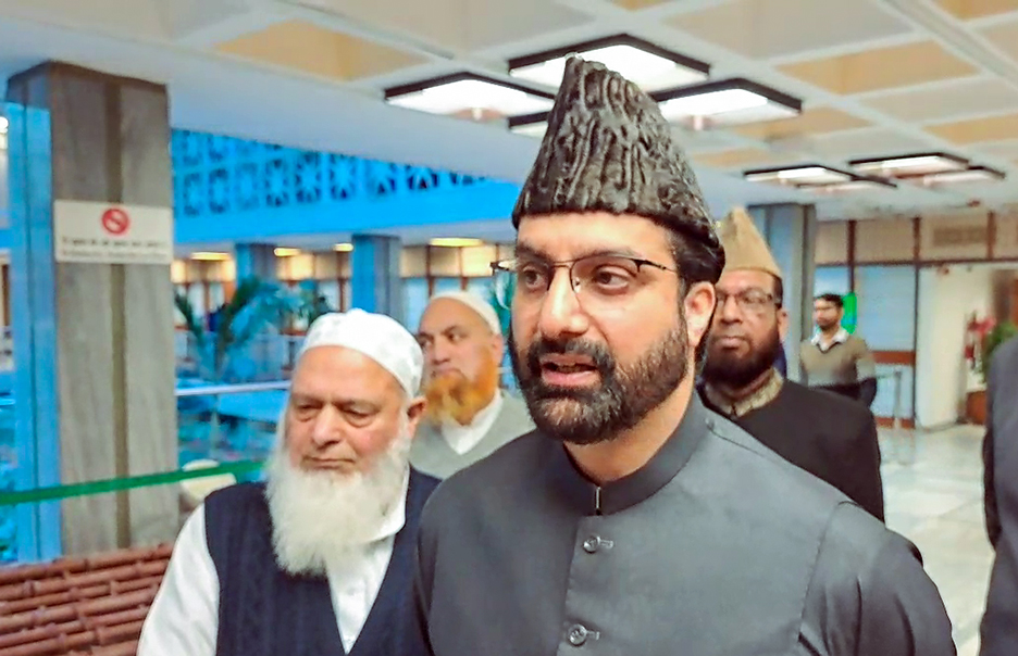 Kashmir's leading priest and chairman of Hurriyat Conference, Mirwaiz Umar Farooq, is currently camping in New Delhi after concerns among Muslims over the proposed amendments to Wakf Act.  Mirwaiz and other religious leaders of the Muttahida Majlis Ulema (MMU), an amalgam of 45 Muslim religious bodies, met the chairman of Joint Parliamentary Committee (JPC) on January 24 and submitted six point memorandum which showed their concerns about the proposed amendments to Wakf Act.