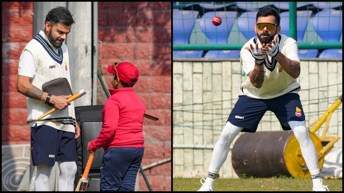 Virat Kohli Arrives In Porsche For Ranji Practice