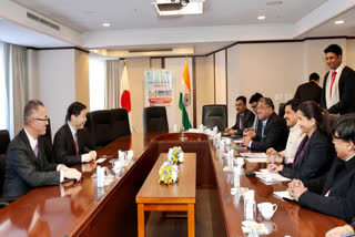 Chief Minister Mohan Yadav in an interactive session with the delegation from Toyota Motor Corporation