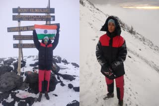 ANJANA SINGH CLIMBED KILIMANJARO