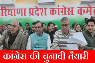 Congress organization expanded before the civic elections in Haryana list released