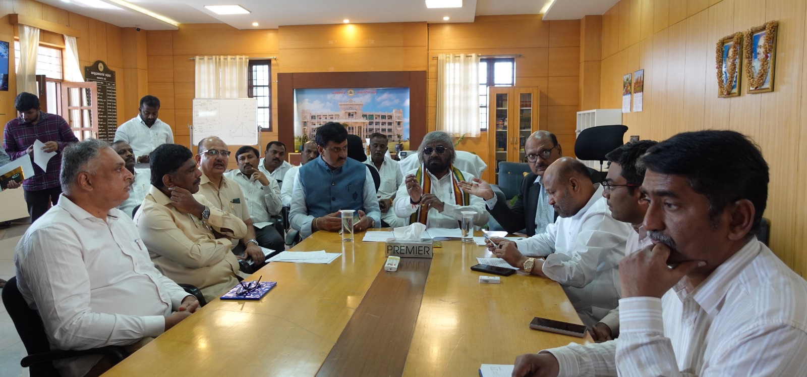 Minister Eshwar Khandre holds high-level meeting with MLAs