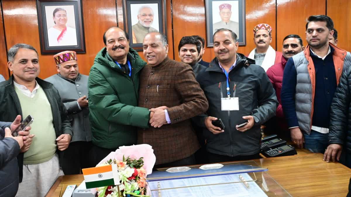 BJP MLA Meet Governor in Himachal