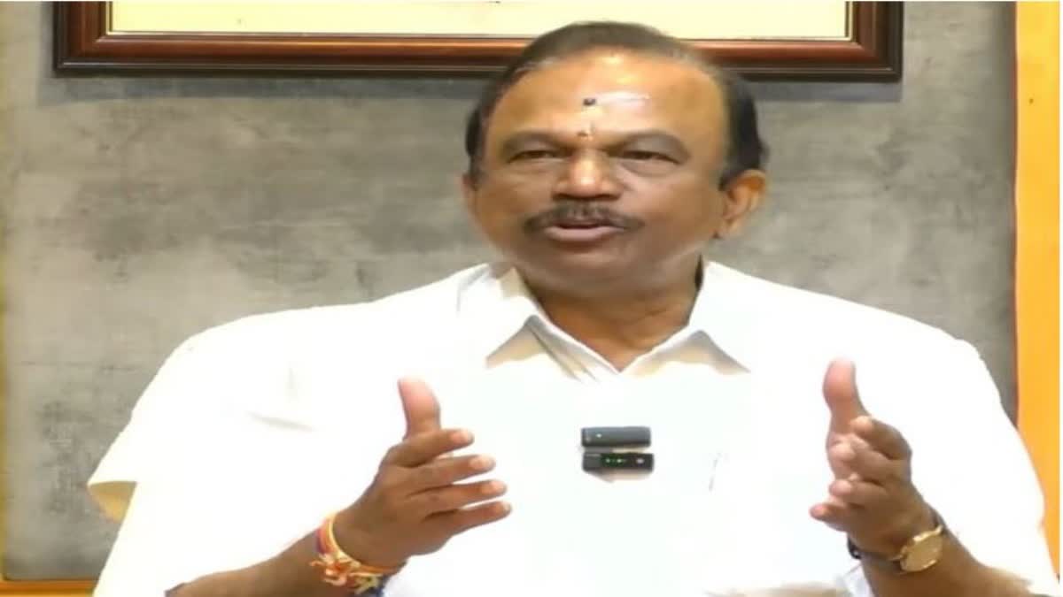 Ongole YSRCP MP Magunta Srinivasulu Reddy resigned (photo etv bharat network)