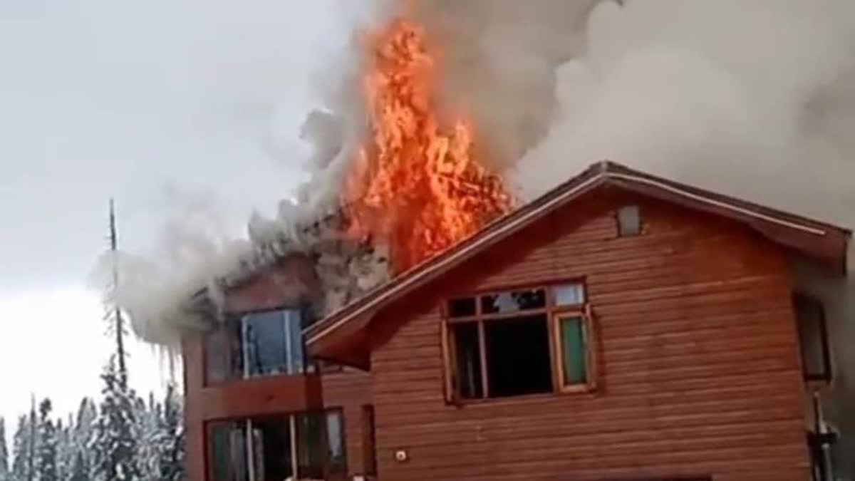 Fire Breaks Out in Hotel at Ski Resort Gulmarg