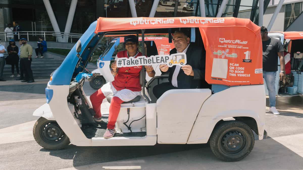 Women driven e-autos to improve last mile connectivity at two Bengaluru metro stations