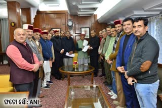 Himachal BJP Meets Governor