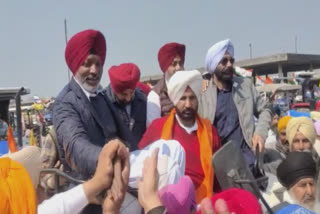 Congress tractor march in Amritsar