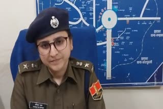 New SP of Kotputli Behror,  police station inspection