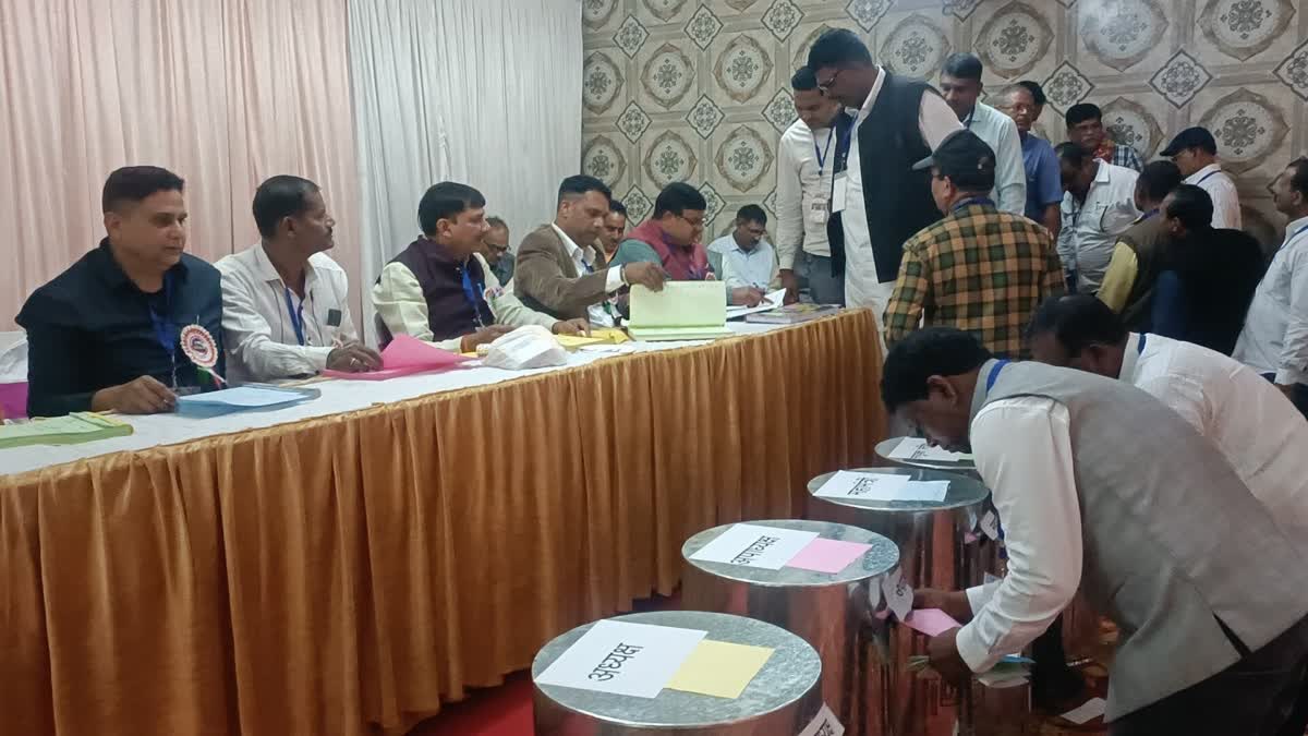 Voting for Jharkhand Police Association election in Ranchi