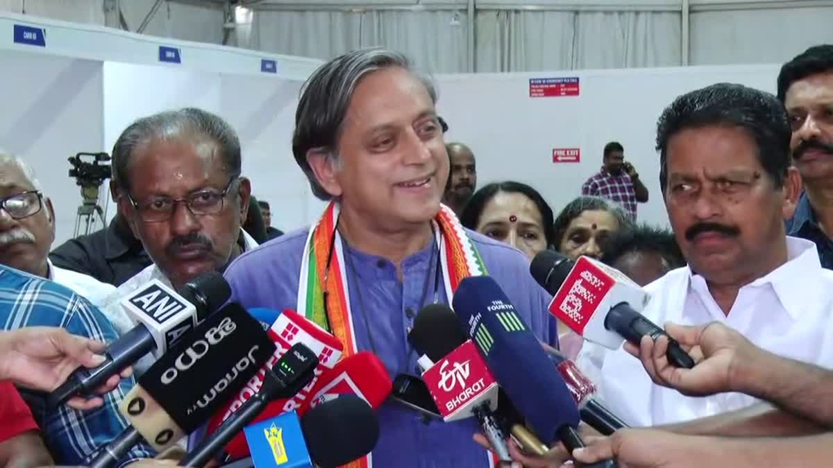 SHASHI THAROOR ABOUT MANIPUR  THAROOR ABOUT EASTER IN MANIPUR  EASTER AS WORKING DAY IN MANIPUR  SHASHI THAROOR CRITICIZED CM