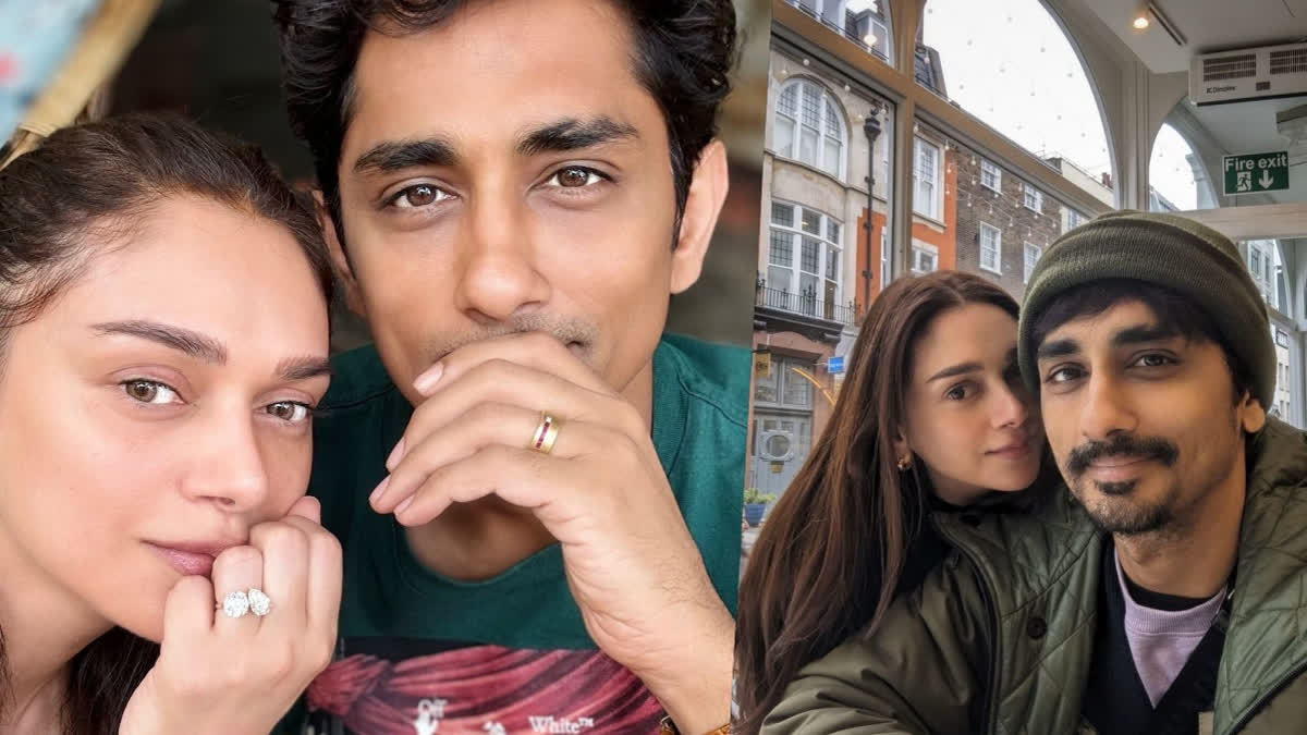 She Said Yes: Siddharth and Aditi Rao Flaunt Engagement Rings in First Post Amid Wedding Rumours