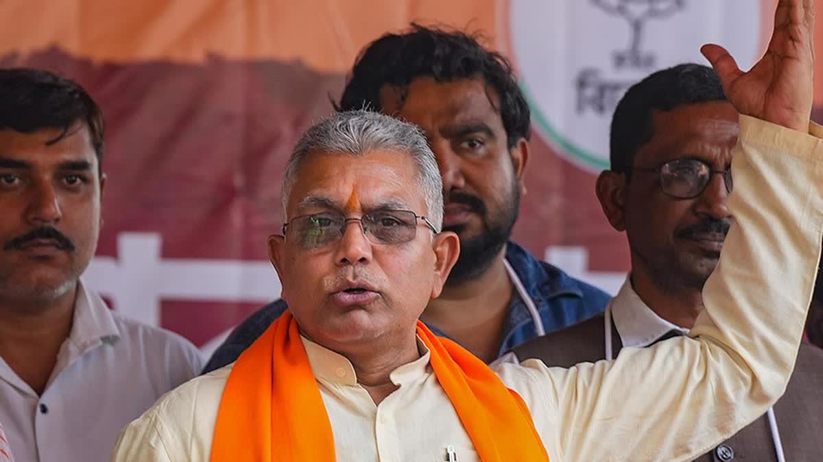 BJP candidate Dilip Ghosh  controversial comments on CM Mamata  Mamata Banerjees paternity  Durgapur Lok Sabha constituency