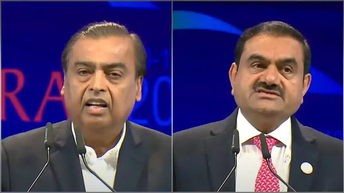 AMBANI AND ADANI  RELIANCE INDUSTRIES  ADANI  BUSINESS NEWS