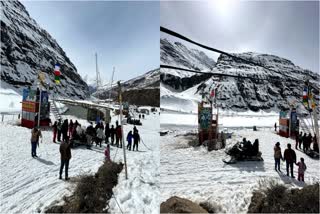 Tourists in Lahaul Spiti