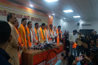 FORMER CONGRESS MLAS JOIN BJP